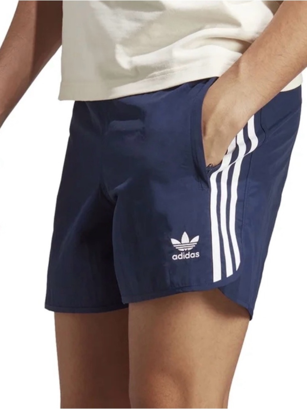 Adidas Sprinter Shorts Night Indigo Mens Small S Running Adicolor Classic